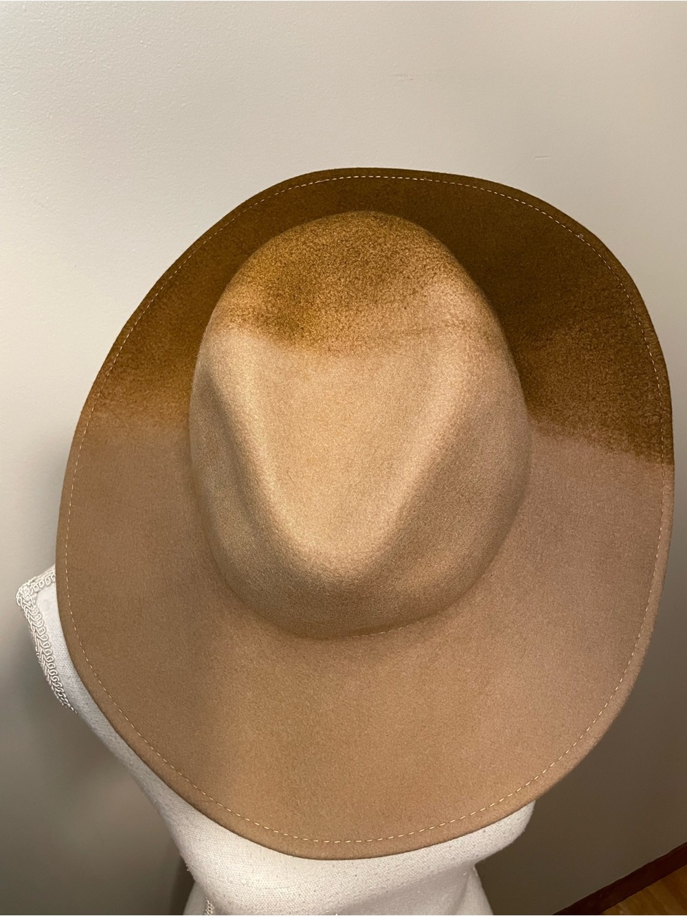 Eugenia Kim Dip Dye Wool Fedora Hat - Picture 2 of 4